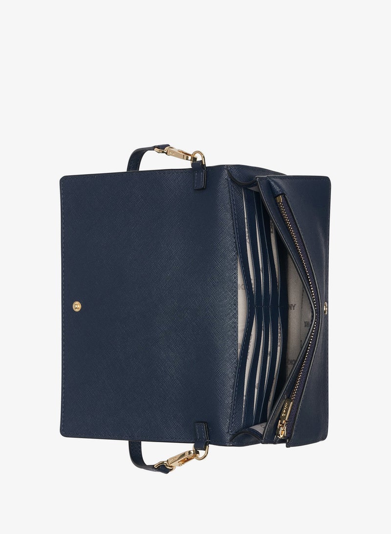 DKNY Echo Logo Flap Over Crossbody - Image 5