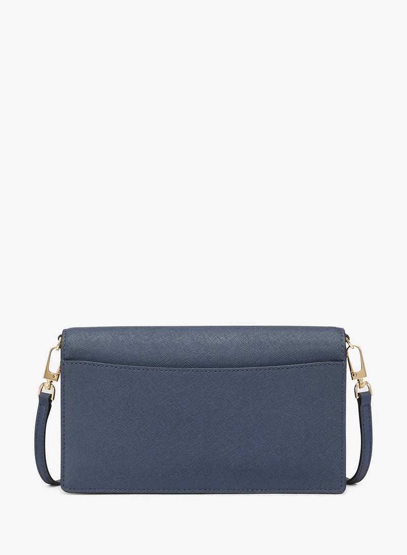 DKNY Echo Logo Flap Over Crossbody
