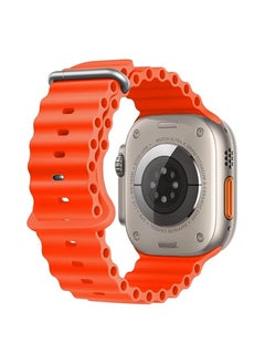 Generic Soft Silicone Ocean Band Compatible With Apple Watch Ultra Band 49mm,45mm,44mm,42mm For Men Women High Quality Adjustable Bands  - Image 2