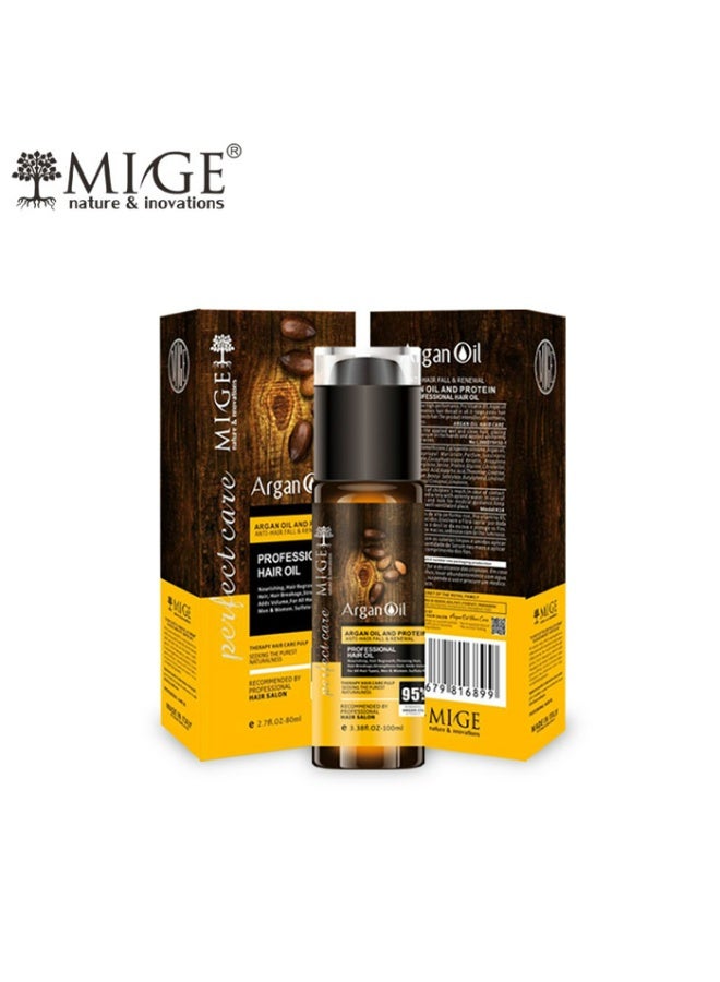 Mige Argan Oil And Protein Renewal Professional Hair Mask 100 ML - Image 1