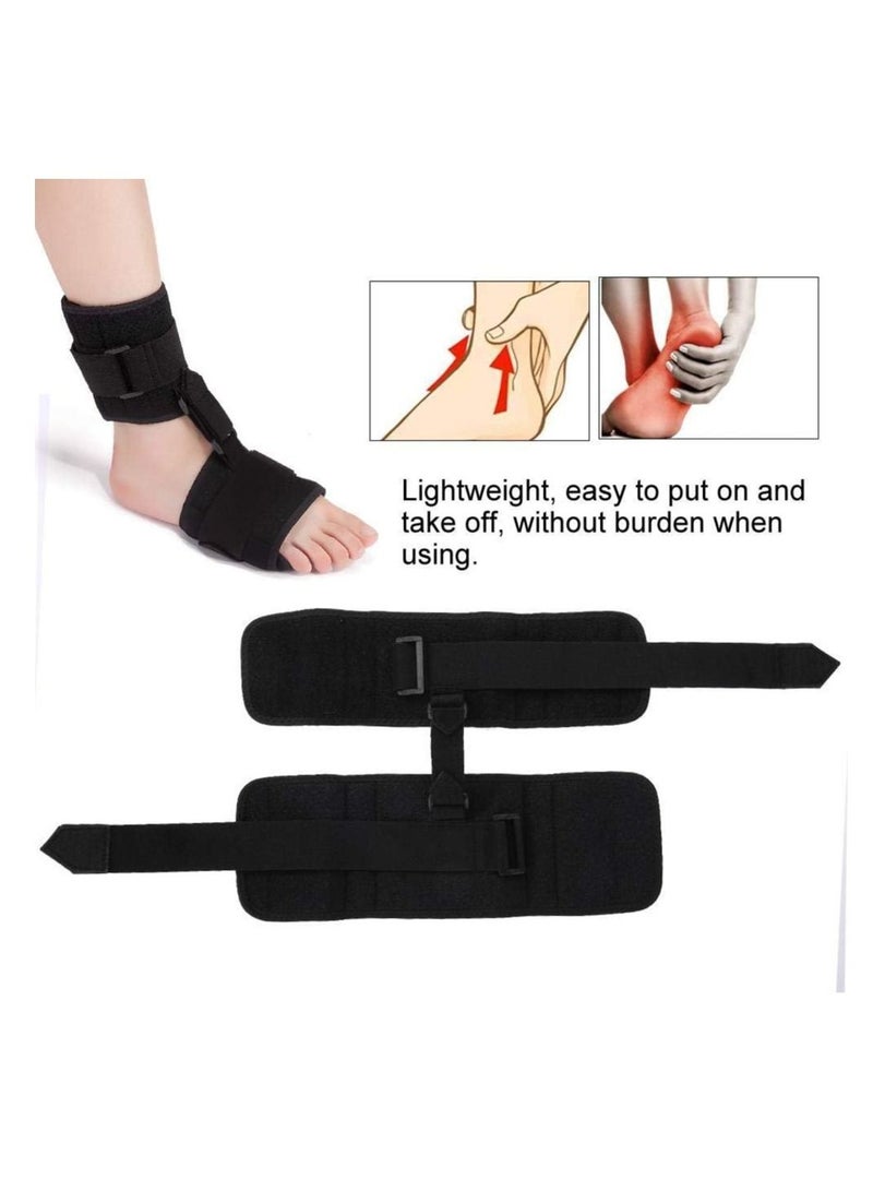 Excefore Plantar Fasciitis Night Splint, Foot Drop Orthotic Brace Support Adjustable Breathable Plantar Fasciitis Relief Splints For Plantar Fasciitis, Foot Drop Ankle Pain,Heel Pain(Left or Right Universal) - Image 3