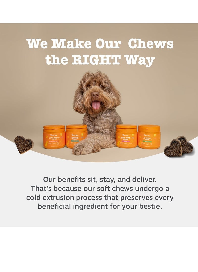 Zesty Paws Paws Senior Advanced Dog Multivitamin 9 in 1 Maintain Gut Health and Skin Health Immune Support Physical Performance  Source of Antioxidants Vitamin B  Supports Gut and Skin Health 90 Pc  - Image 2