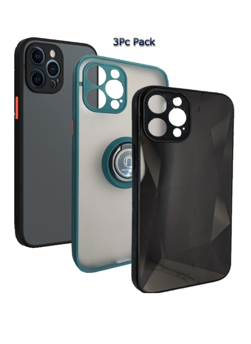 TWEGGON iPhone 12 Pro Max Case, [3]-Pack Protection Case Set for iPhone 12 Pro Max 6.7"  - Image 1