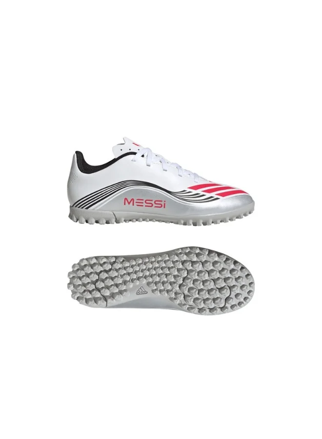adidas Adidas F50 Messi Club Tf J U White Football/Soccer Shoes For Kids