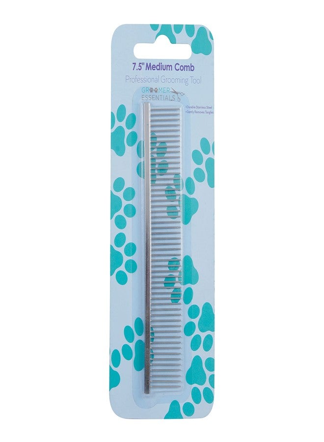 Groomer Essentials 7.5" Medium Comb - Image 1