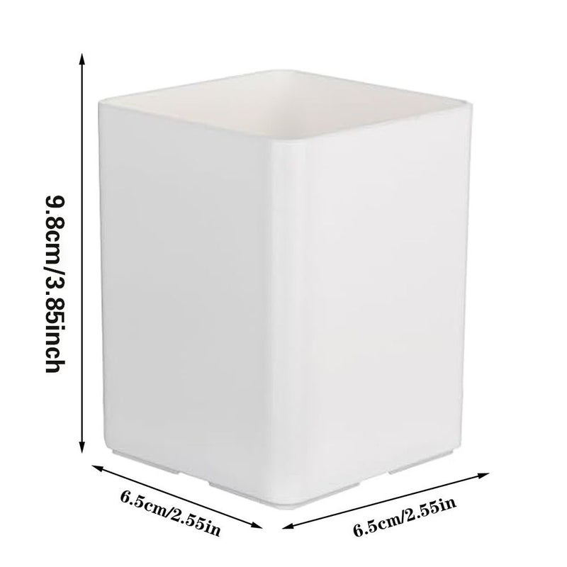 A Stylish Letter Printed Pen Holder Storage Box Perfect For Organizing Makeup Brushes And Stationery On Your Desk Excellent Gift For Valentine Day Holiday Presents - Image 2