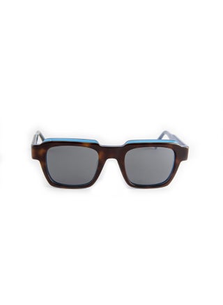 MOOD Blackout Sunglasses, UV Protection Unisex Sunglasses with Unique Black-Blue Multicolor Square Shape Acetate Frame and Grey Lens Color, (MOOD96167SC2) - pzsku/ZBFFB43F2CAE8111DB04BZ/45/_/1700733088/0db174ef-44d5-4224-a3bd-113415ae84d4