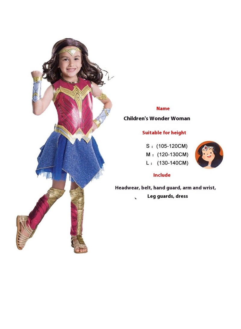 general Children's Wonder Women Superhero Costume - Image 4