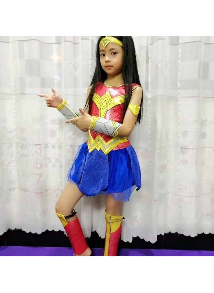 general Children's Wonder Women Superhero Costume - Image 3