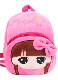 Blue Tree blue tree Kids School Bag Soft Plush Backpack Cartoon Bags Mini Travel Bag for Girls Boys Toddler Baby Konggi Rabbit & Hi Girl  - Image 3