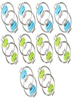 Generic Sensory Fidget Toy 10 Set Flippy Roller Bike Chain Stress Relief Tools, for Kids and Adults with Attention Disorder  - Image 1
