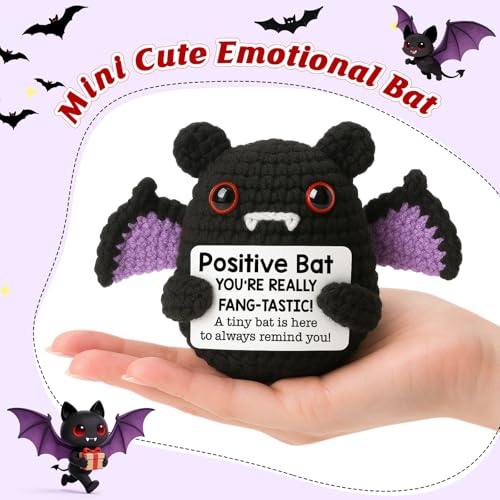 MBL Emotional Inspirational Support for Women Valentines Galentines Day Motivational Funny Gag Boo Easter Basket Stuffers Spooky Crochet Bat Birthday Gifts for Men Coworkers Friends Colleges Teens - Image 5