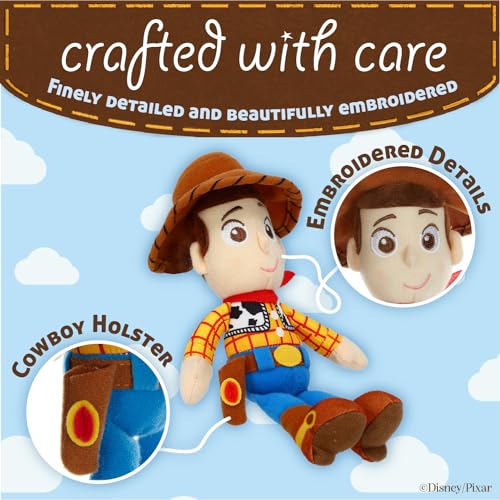 Kids Preferred Disney Baby Toy Story Large 8” Stuffed Animal Plush Woody - Image 3