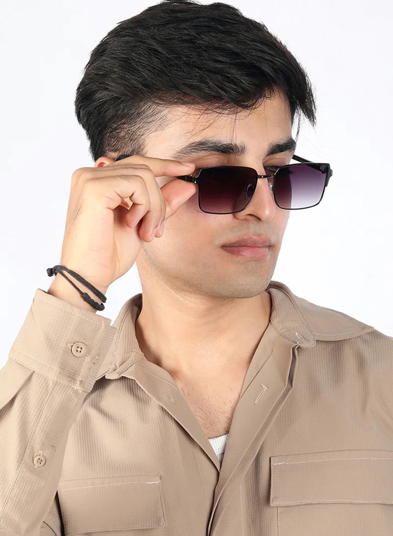 Woggles UV- Protected  Copper Rectangle Sunglasses