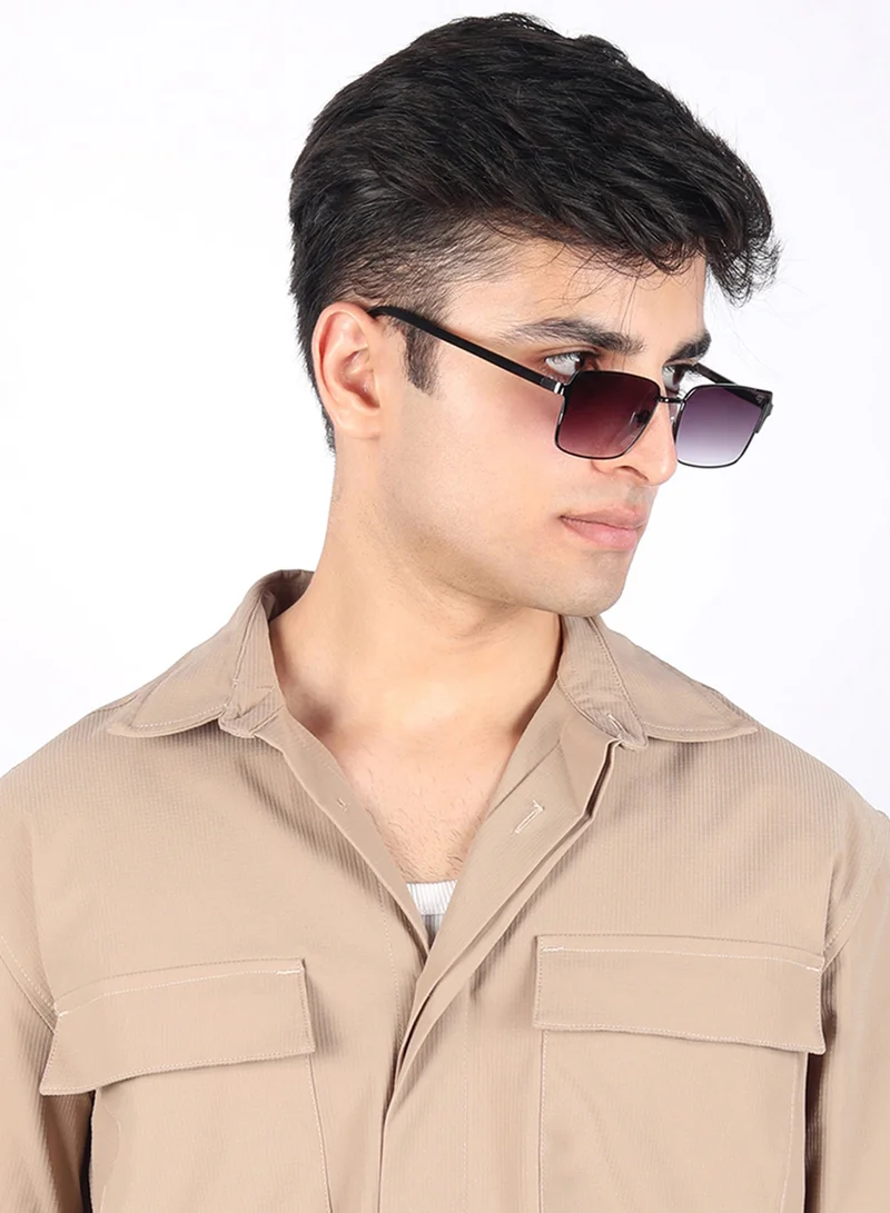 Woggles UV- Protected  Copper Rectangle Sunglasses