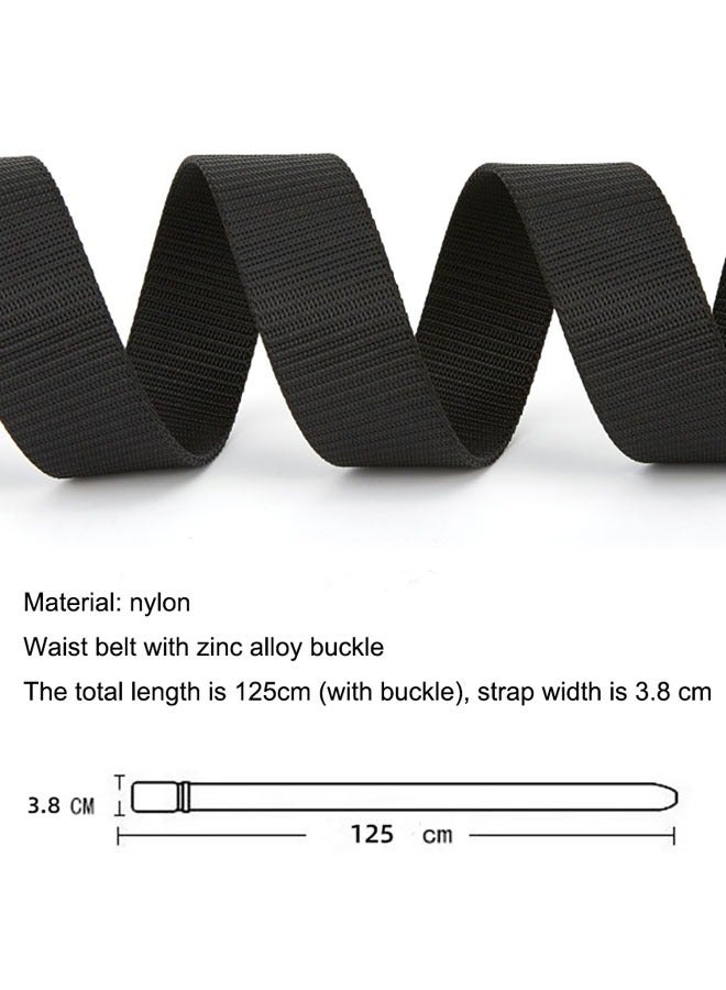 وهاواي 2 Pack Tactical Belt for Men, Military Belt With Quick-Release Metal Buckle, 125cm Heavy-Duty Nylon Work Belt. - Image 2