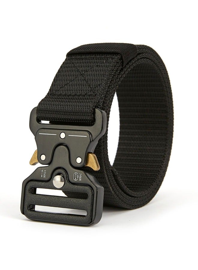 وهاواي 2 Pack Tactical Belt for Men, Military Belt With Quick-Release Metal Buckle, 125cm Heavy-Duty Nylon Work Belt. - Image 5