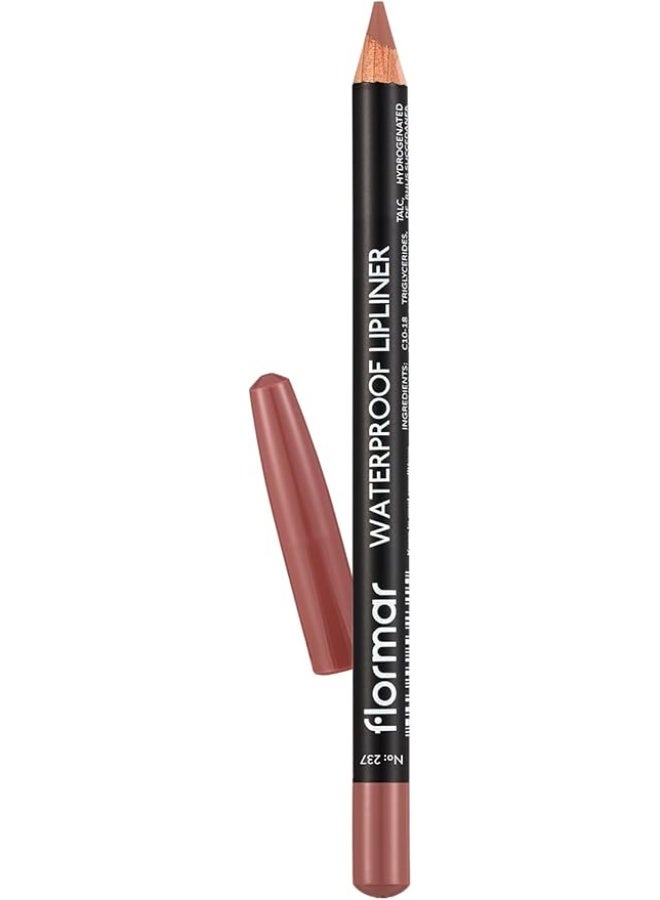 Flormar Waterproof Lipliner Pencil 237 Rosy Sand
