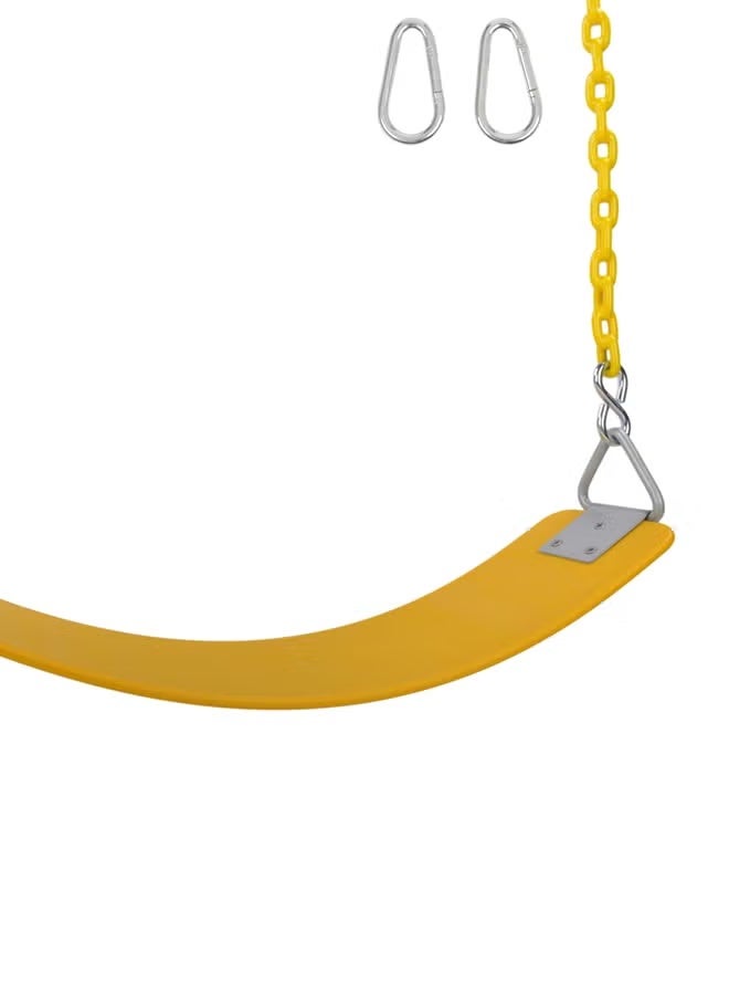 Rally Flexible Kids’ Swing Seat with Strong Hanging Chains – Suitable for Home Swings and Play Gardens – Durable Material Supports Weight and Resists Weather Conditions - Image 2