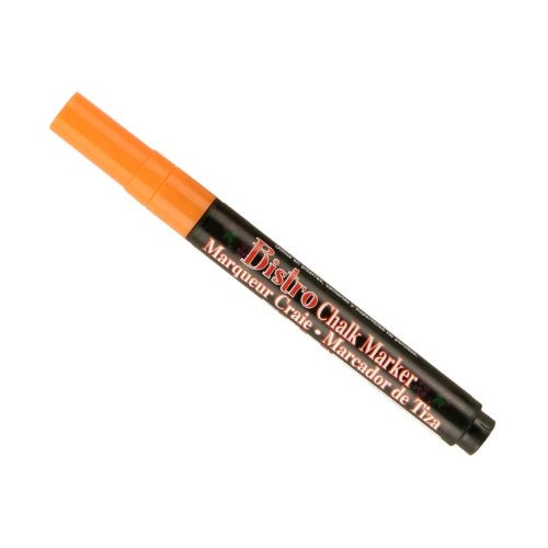 Uchida of America 482-C-F7 Bistro Chalk Markers with Extra Fine Tip, Fluorescent Orange - Image 5