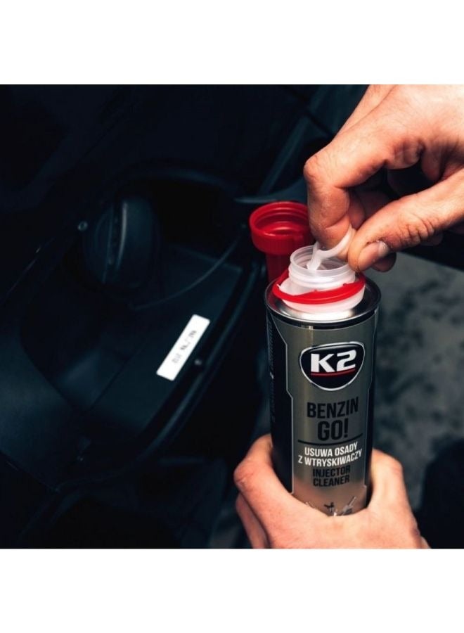 K2 Gasoline Go 250 ml Gasoline Injector Cleaner - Image 2