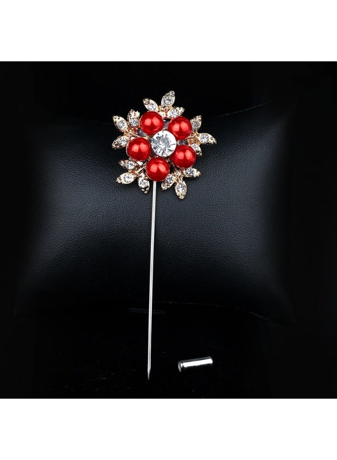 KUYING New Versatile One Letter Pin Insertion Brooch 