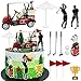 TOSPARTY Golf Cake Decorations Heading for The Red Cake Topper Birthday Decorations for Golfers with Cart Flag Golf Ball for Men Sport Golf Theme Party Supply - Image 2