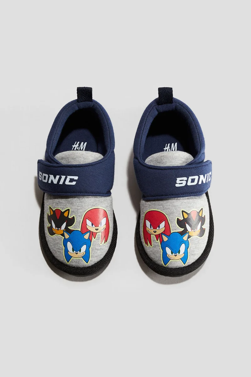 اتش اند ام Printed Cotton Slippers