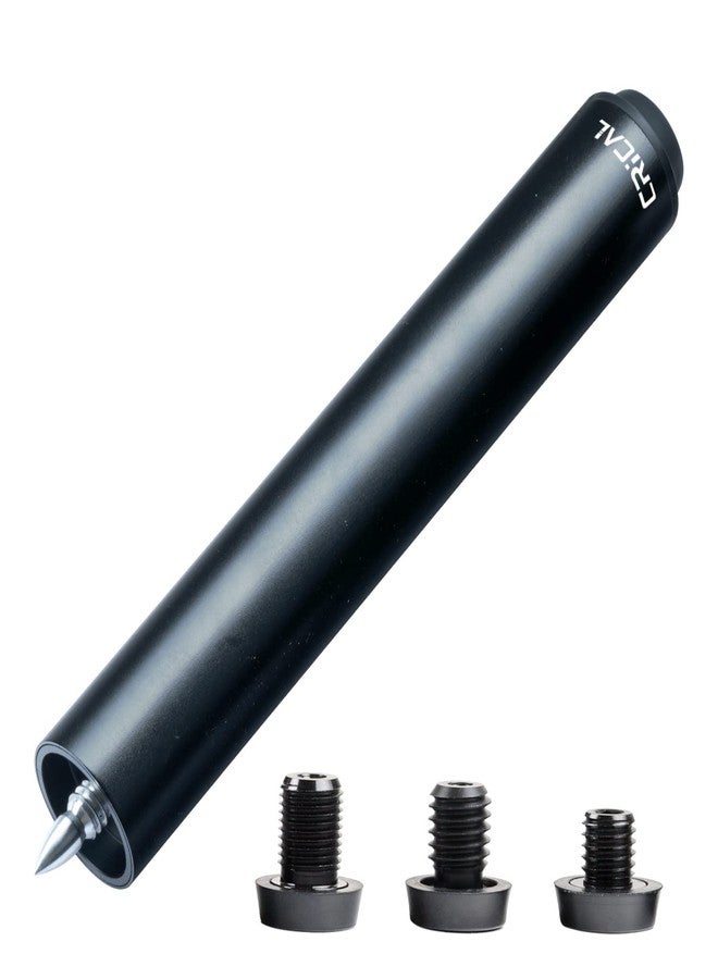 CRICAL Pool Cue Extension 2/3/4/8 Inch Metal Billiard Cue Extension with 3 Bumpers Billiard Accessories - Image 1