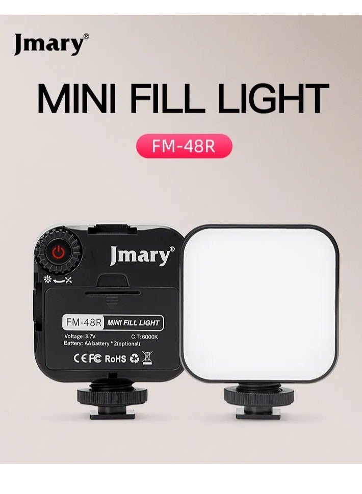 Jmary FM-48 Mini Portable Video Fill Light Black - Image 1