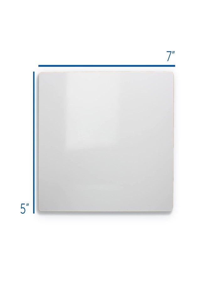 Flipside Products 5" x 7" Dry Erase White Boards, Classroom Pack, Single-Sided Lapboard for Class, Reusable for Group Participation - 12 Pack - Image 4