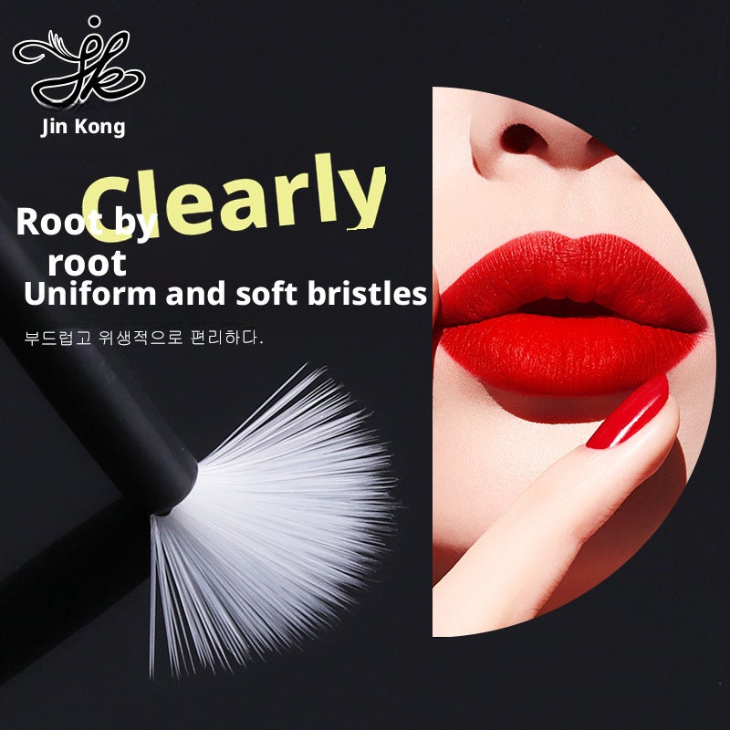 Jinkong Disposable Nylon Lip Brush, Portable Lipstick Brush, Makeup Brush for Beginners - Image 5