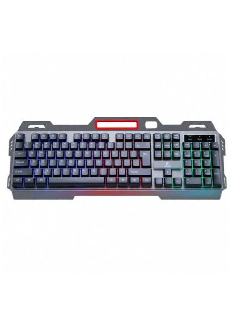 JEQANG Gaming Keyboard, Compact Wired Keyboard with Multiple colour Switches and RGB Backlit for iOS, Android and Windows, White  - Image 2