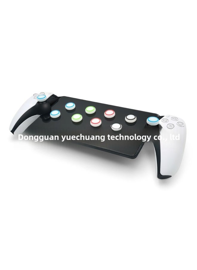 Generic PlayStation Portal Rocker Cap PS Portal Silicone Rocker Cap Handle Luminous Double Color-Product Color:Red On Black  - Image 2