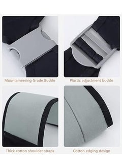 Generic Adjustable baby carrier, multifunctional baby carrier, breathable baby carrier for newborns, suitable for toddler carriers up to 20 kg  - Image 4