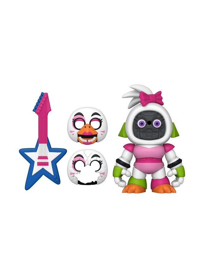 Funko فانكو خمس ليالي عند فريدي (FNAF) سناب: مونتغومري غيتور وغلومروك شيكا، عبوة من 2 - تمثال فينيل قابل للجمع - فكرة هدية - منتجات رسمية - Image 2