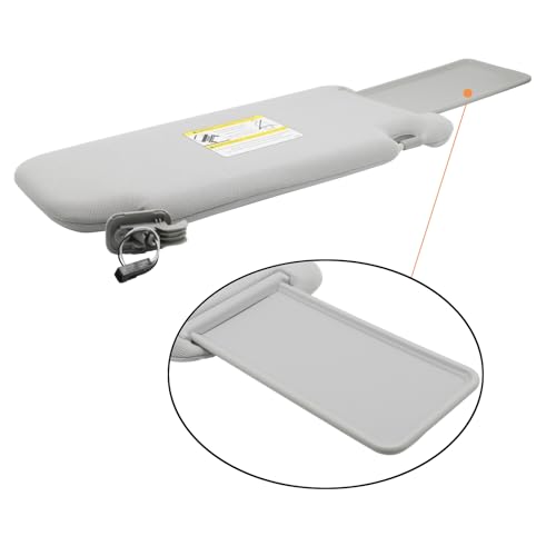 NHILES Left Driver & Right Passenger Sun Visor Compatible with Mazda CX-9 2010-2015 Sun Visor Replacement Number TD11-69-320C-75 TD12-69-320C-75 TD11-69-270B-75 TD12-69-270B-75 Color:Gray - Image 5