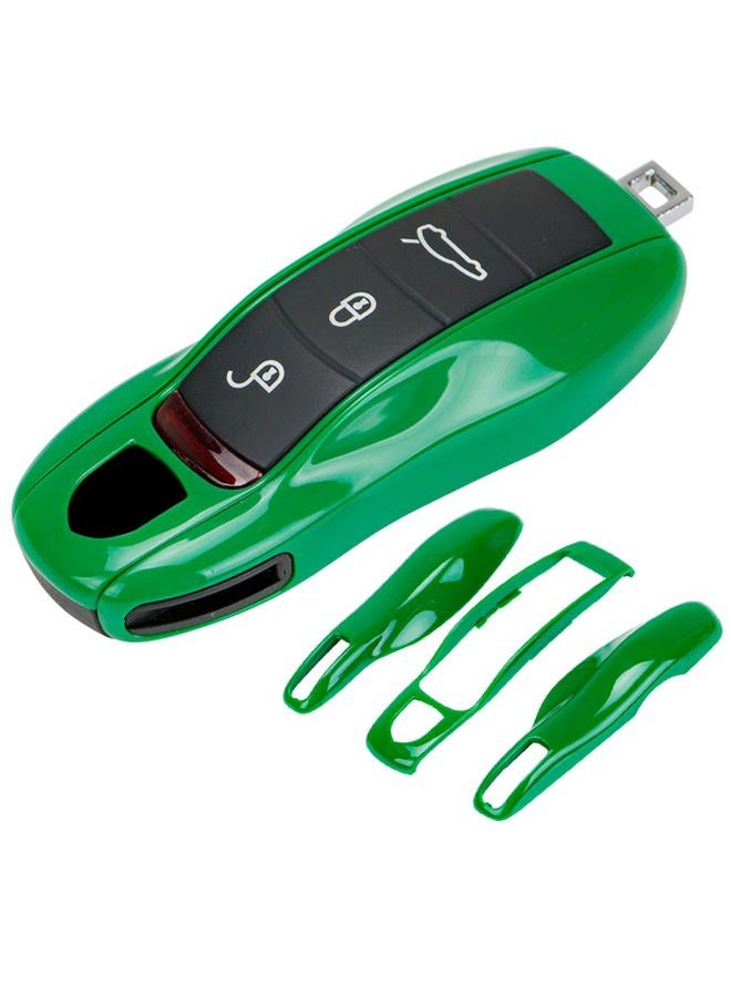 AeroBon 3-Piece Painted Key Cover/ Key Fob Shell Cover Compatible with Porsche Key Shell (MK1) - Image 1