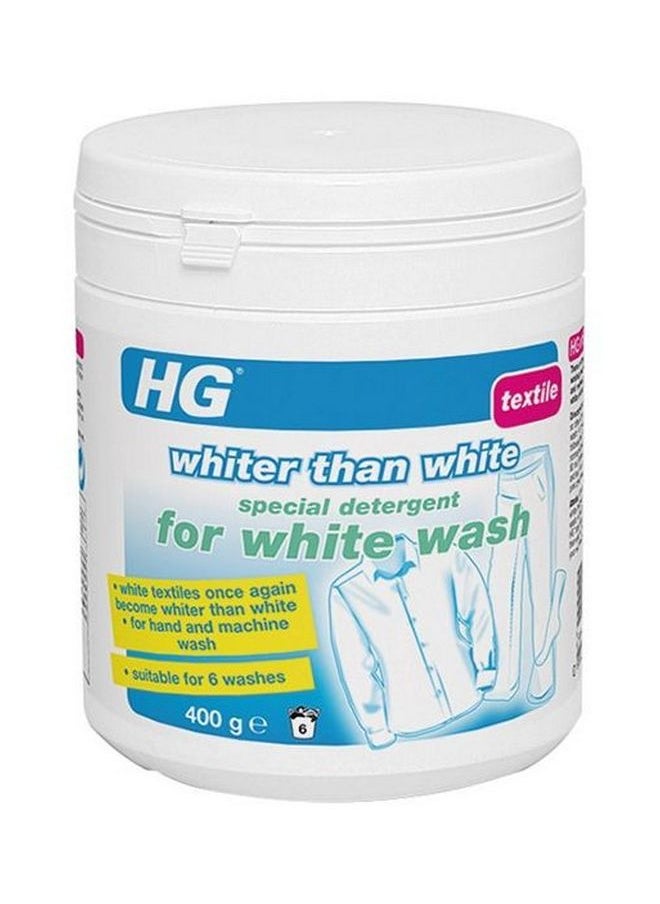 HG - Whiter Than White Fabric Detergent 400 G - Image 1