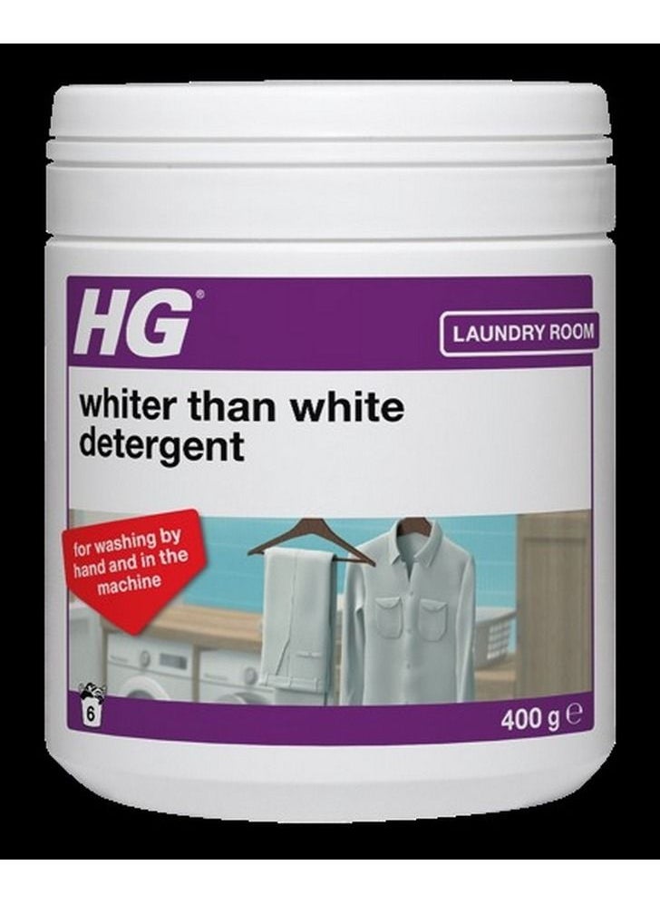 HG - Whiter Than White Fabric Detergent 400 G - Image 1