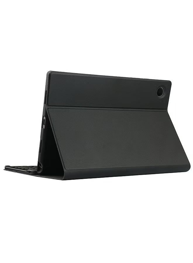 ACLIX Portable Detachable Tablet Protective Case with BT Keyboard Pen Slot Compatible with Samsung Tab S6 Lite Black - Image 2
