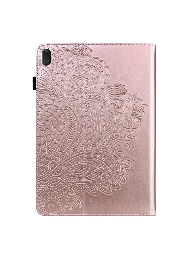 erorex Case For Lenovo E10 Peacock Embossed Pattern TPU + PU Horizontal Flip Leather Case with Holder & Card Slots & Wallet & Sleep / Wake-up Function  - Image 2