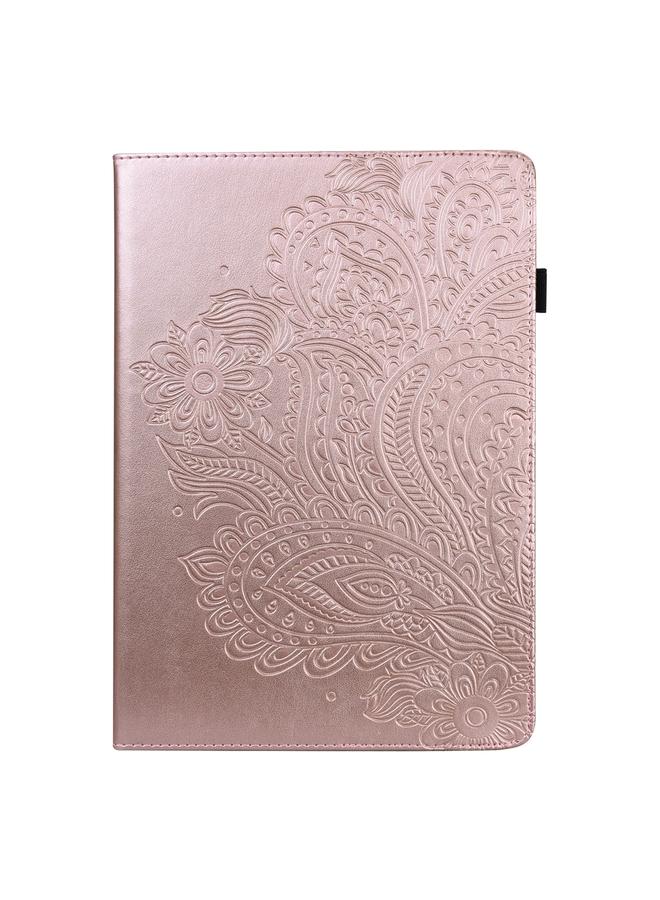 erorex Case For Lenovo E10 Peacock Embossed Pattern TPU + PU Horizontal Flip Leather Case with Holder & Card Slots & Wallet & Sleep / Wake-up Function  - Image 3