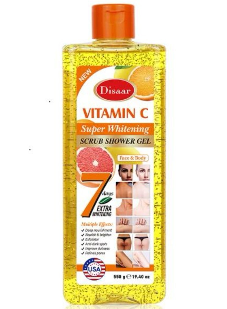 ديسار جل الاستحمام بفيتامين سي للتبييض الفائق 550 جرام