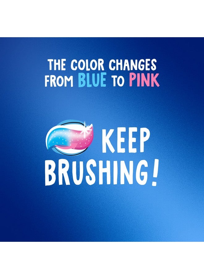 كرست معجون أسنان كريست كيدز المتطور بالفلورايد، بنكهة العلكة، 4.2 أونصة، 3 عبوات، معجون أسنان متغير اللون ومضاد للتسوس، معجون أسنان كريست كيدز، معجون أسنان للأطفال بالفلورايد - Image 4