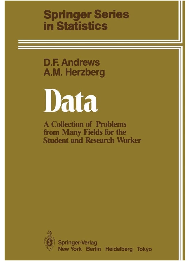 Data: A Collection of Problems from Many Fields for the Student and Research Worker 