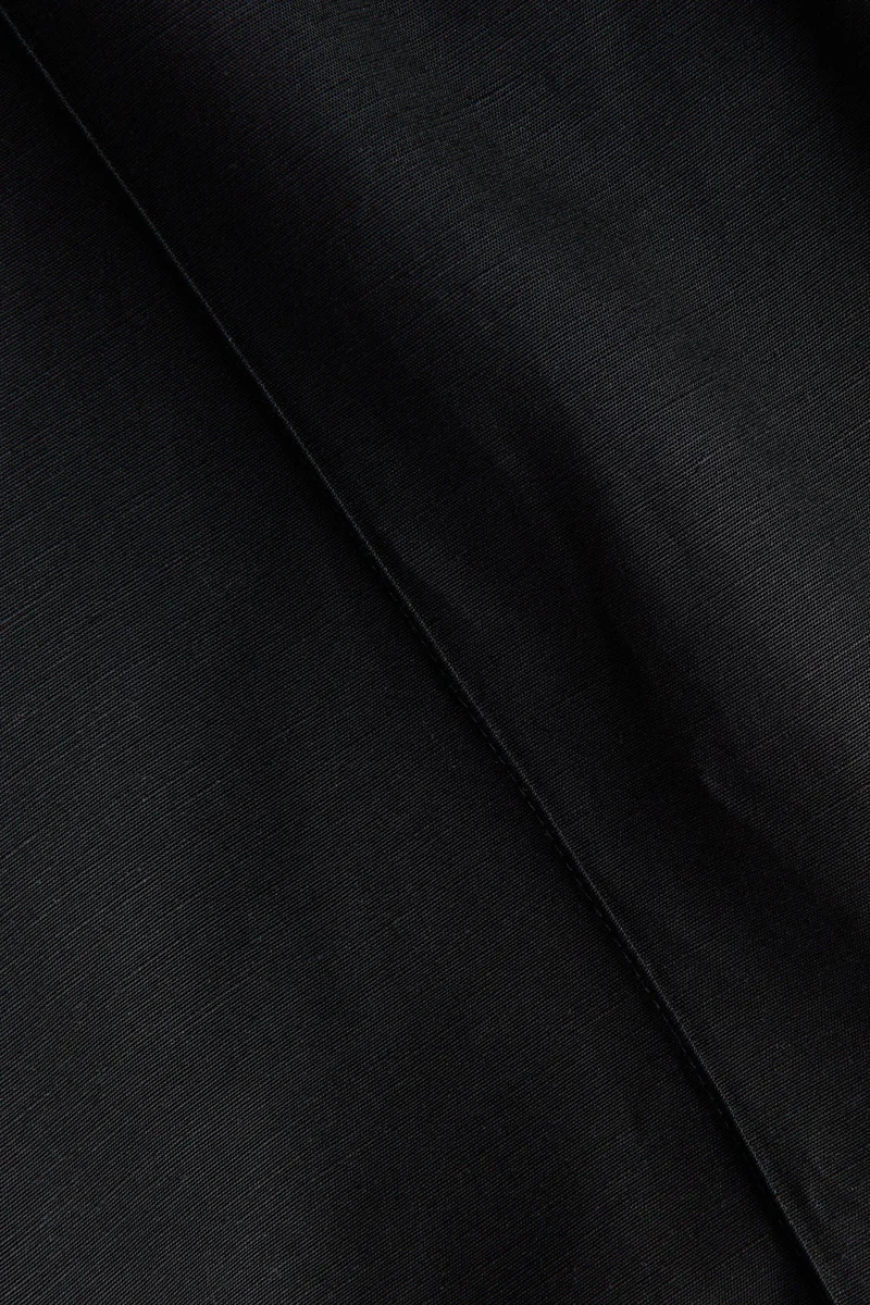 H&M Linen-blend barrel trousers