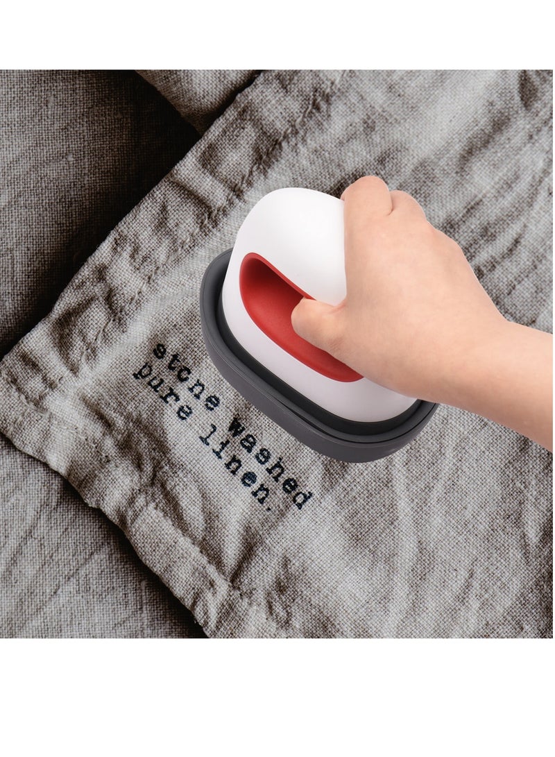 AROAQ Mini Iron, Portable Mini Heat Press Machine, Compact And Lightweight Heat Press Iron,  Hot T Shirt Stamping Machine  For Clothing, Hats, Handbags Mouse Pads, Tote Bags, Pillowcases, Garments, (Red)  - Image 2