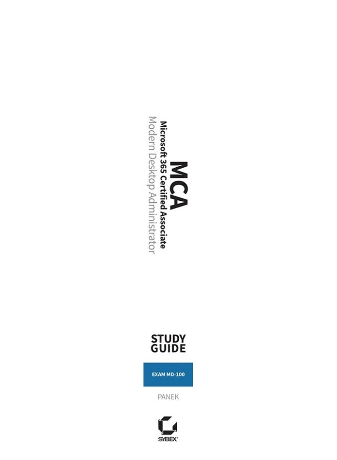 MCA Modern Desktop Administrator Study Guide: Exam MD-100 - Image 2
