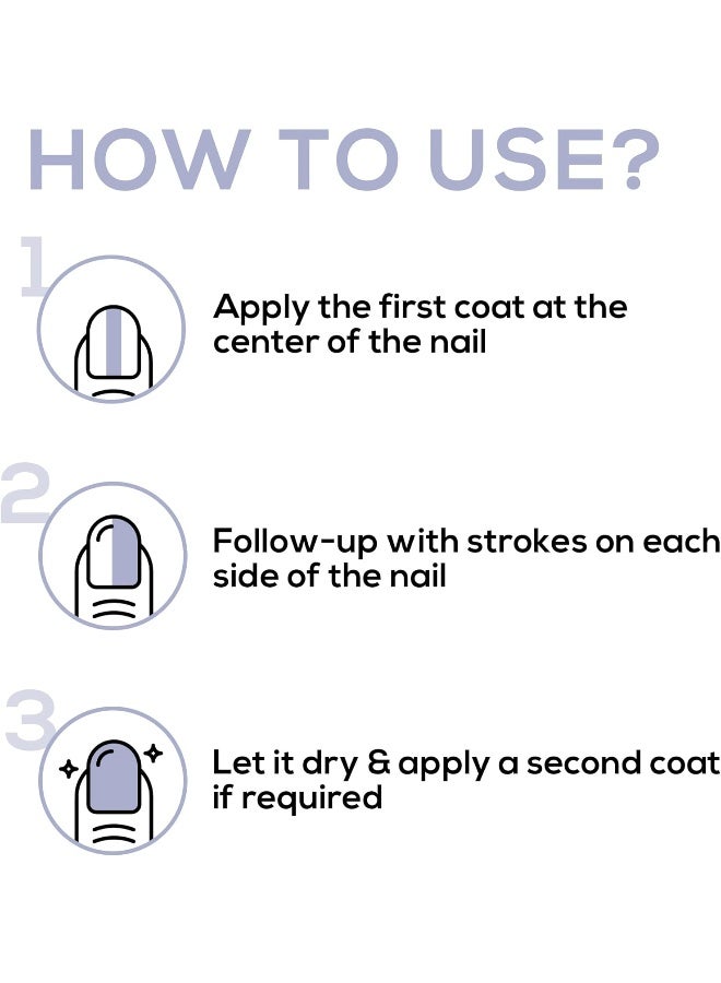 رينيه طلاء أظافر جل هايبر من رينيه - أزرق فاتح 10 مل، سريع الجفاف، لمسة نهائية لامعة، يدوم طويلاً، تركيبة مقاومة للتقشير مع طلاء عالي اللمعان، خالي من الأسيتون والبارابين - Image 4